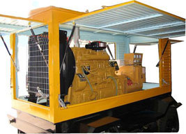 梅里斯达斡尔族移动电站(移动柴油发电机组) 梅里斯达斡尔族移动电站(移动柴油发电机组)